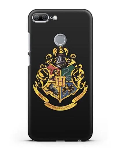 Чехол с гербом школы чародейства и волшебства Хогвартс силиконовый для Honor 9 Lite