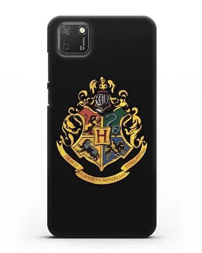 Чехол с гербом школы чародейства и волшебства Хогвартс силиконовый для Honor 9S