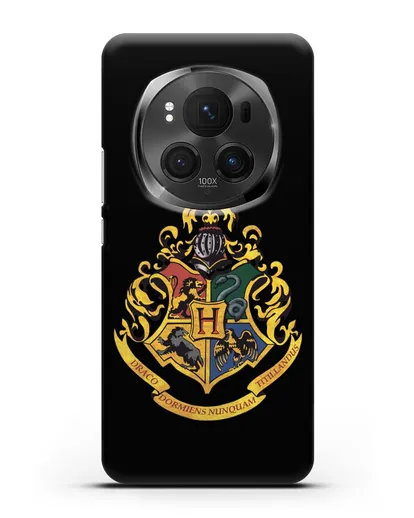 Чехол с гербом школы чародейства и волшебства Хогвартс силиконовый для Honor Magic 6 Pro