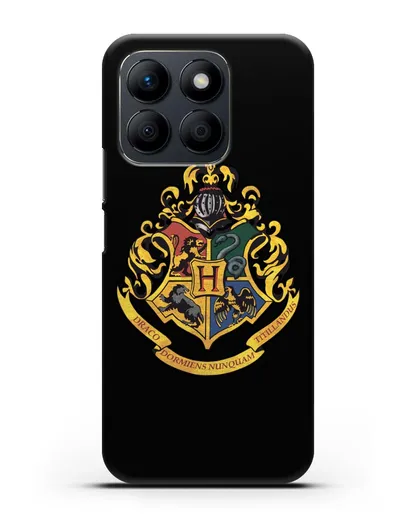 Чехол с гербом школы чародейства и волшебства Хогвартс силиконовый для Honor X8b