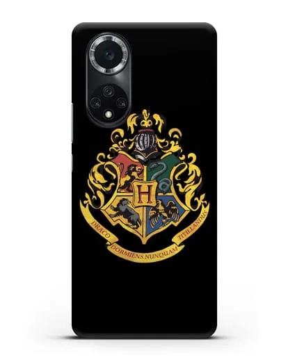 Чехол с гербом школы чародейства и волшебства Хогвартс силиконовый для Huawei Nova 9
