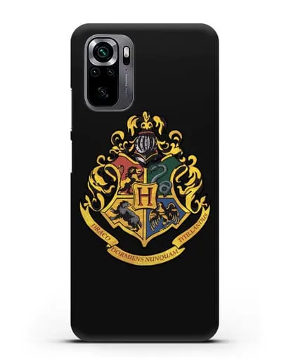 Чехол с гербом школы чародейства и волшебства Хогвартс силиконовый для Xiaomi Poco M5s