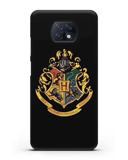 Чехол с гербом школы чародейства и волшебства Хогвартс силиконовый для Xiaomi Redmi Note 9T