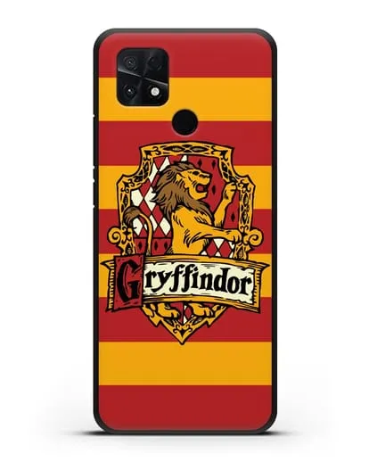 Чехол с гербом факультета Гриффиндор силиконовый для Xiaomi Poco C40