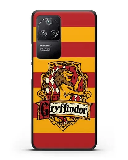 Чехол с гербом факультета Гриффиндор силиконовый для Xiaomi Poco F4