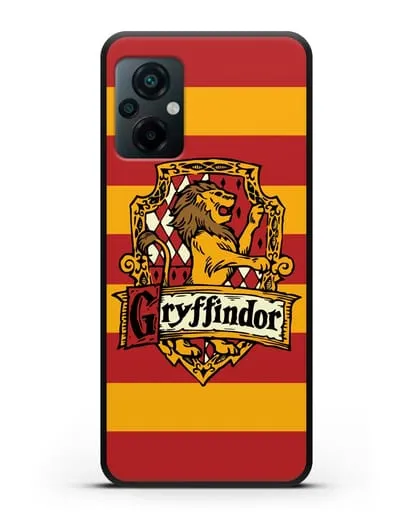 Чехол с гербом факультета Гриффиндор силиконовый для Xiaomi Poco M5