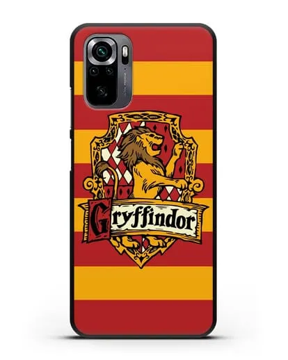 Чехол с гербом факультета Гриффиндор силиконовый для Xiaomi Poco M5s