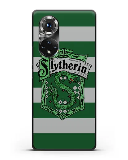 Чехол с гербом факультета Слизерин силиконовый для Honor 50