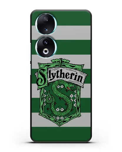 Чехол с гербом факультета Слизерин силиконовый для Honor 90