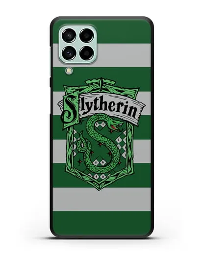 Чехол с гербом факультета Слизерин силиконовый для Samsung Galaxy M53 [SM-M536]