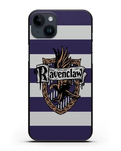 Чехол с гербом факультета Когтевран силиконовый для iPhone 14 Plus