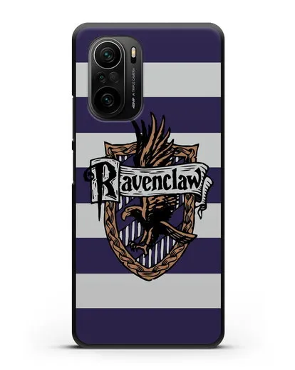 Чехол с гербом факультета Когтевран силиконовый для Xiaomi Poco F3