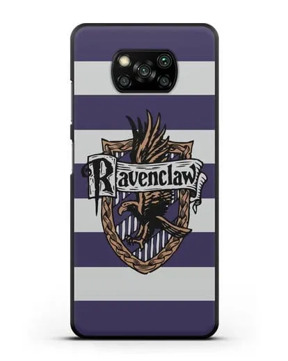 Чехол с гербом факультета Когтевран силиконовый для Xiaomi Poco X3