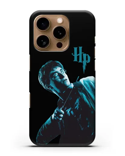 Чехол с изображением Гарри Поттера силиконовый для iPhone 16 Pro