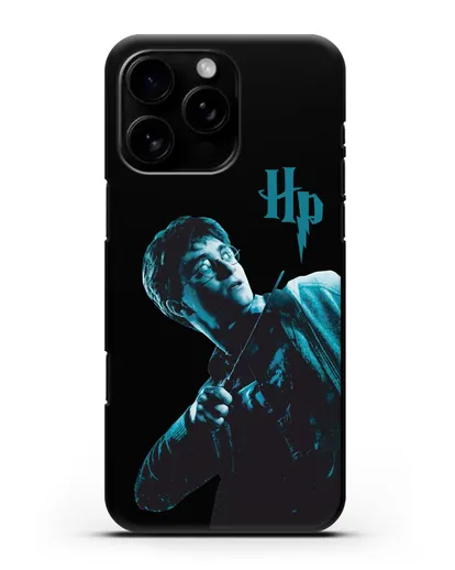 Чехол с изображением Гарри Поттера силиконовый для iPhone 16 Pro Max