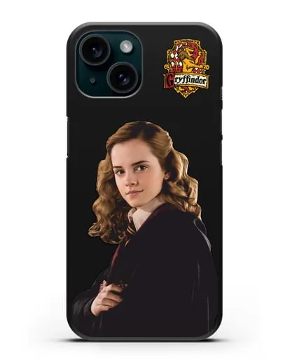 Чехол с изображением Гермионы Грейнджер силиконовый для iPhone 15