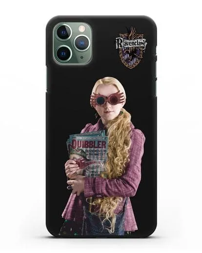 Чехол с изображением Полумны Лавгуд силиконовый для iPhone 11 Pro Max