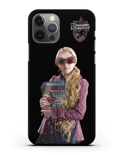 Чехол с изображением Полумны Лавгуд силиконовый для iPhone 12 Pro