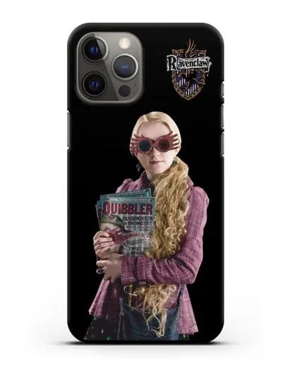 Чехол с изображением Полумны Лавгуд силиконовый для iPhone 12 Pro Max