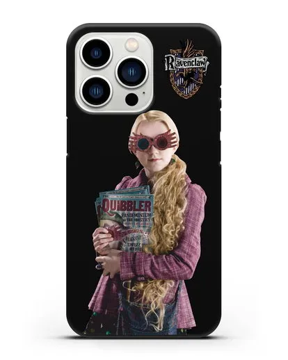 Чехол с изображением Полумны Лавгуд силиконовый для iPhone 13 Pro