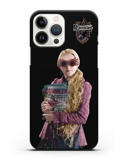 Чехол с изображением Полумны Лавгуд силиконовый для iPhone 13 Pro Max