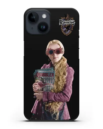 Чехол с изображением Полумны Лавгуд силиконовый для iPhone 14