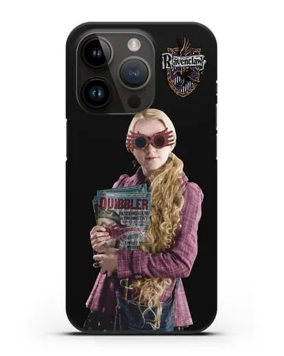 Чехол с изображением Полумны Лавгуд силиконовый для iPhone 14 Pro