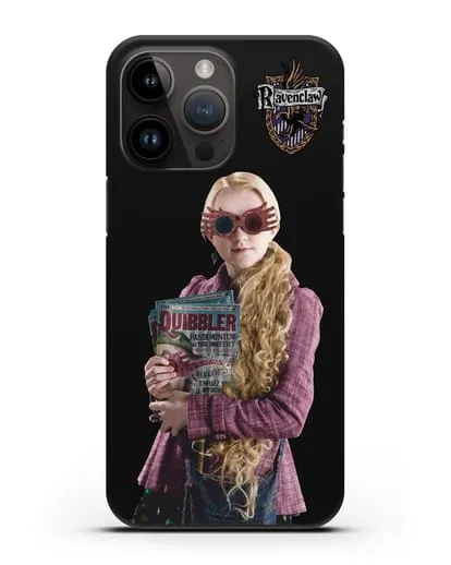 Чехол с изображением Полумны Лавгуд силиконовый для iPhone 14 Pro Max