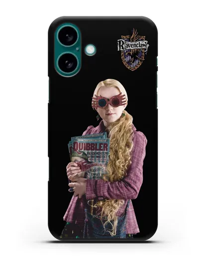 Чехол с изображением Полумны Лавгуд силиконовый для iPhone 16 Plus