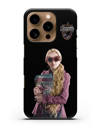 Чехол с изображением Полумны Лавгуд силиконовый для iPhone 16 Pro