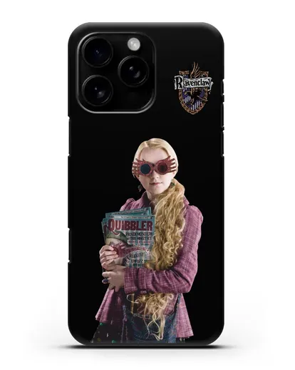 Чехол с изображением Полумны Лавгуд силиконовый для iPhone 16 Pro Max