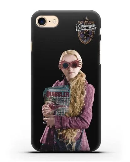 Чехол с изображением Полумны Лавгуд силиконовый для iPhone 7