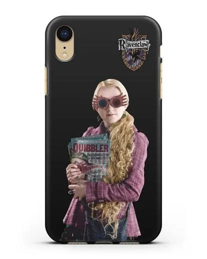 Чехол с изображением Полумны Лавгуд силиконовый для iPhone XR