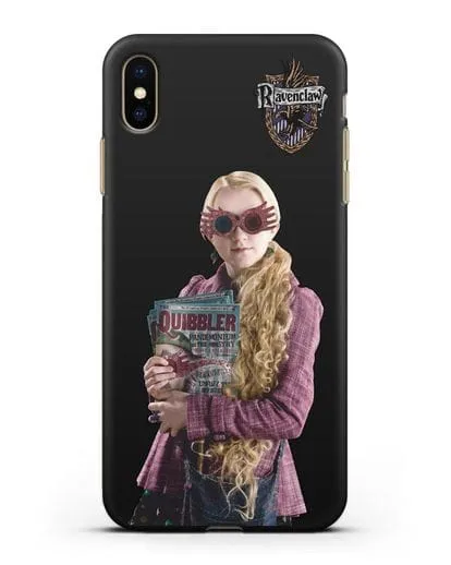 Чехол с изображением Полумны Лавгуд силиконовый для iPhone XS Max