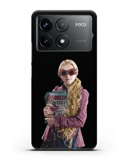 Чехол с изображением Полумны Лавгуд силиконовый для Xiaomi Poco F6 Pro