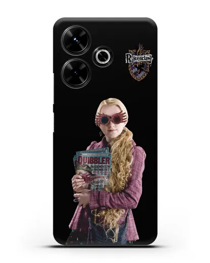 Чехол с изображением Полумны Лавгуд силиконовый для Xiaomi Poco M6