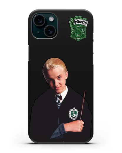 Чехол с изображением Драко Малфоя силиконовый для iPhone 15 Plus