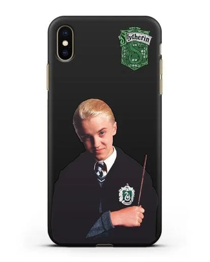 Чехол с изображением Драко Малфоя силиконовый для iPhone XS Max