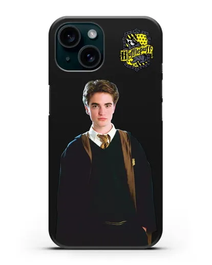 Чехол с изображением Седрика Диггори силиконовый для iPhone 15