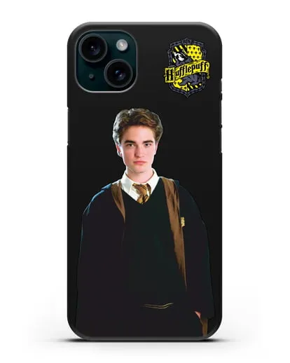 Чехол с изображением Седрика Диггори силиконовый для iPhone 15 Plus