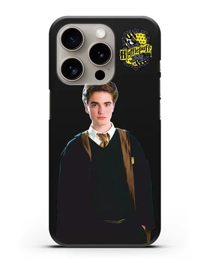 Чехол с изображением Седрика Диггори силиконовый для iPhone 15 Pro