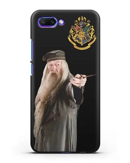 Чехол с изображением Альбуса Дамблдора силиконовый для Honor 10
