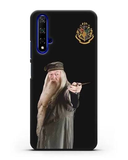 Чехол с изображением Альбуса Дамблдора силиконовый для Honor 20