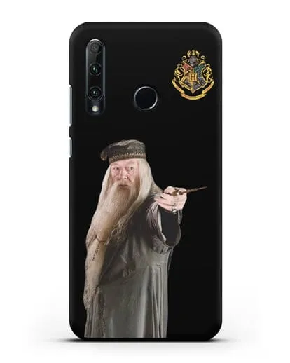 Чехол с изображением Альбуса Дамблдора силиконовый для Honor 20e