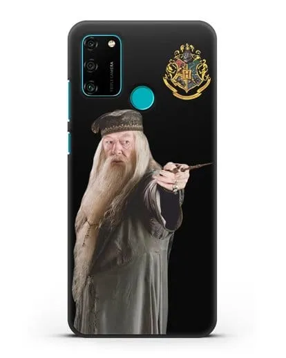 Чехол с изображением Альбуса Дамблдора силиконовый для Honor 9A