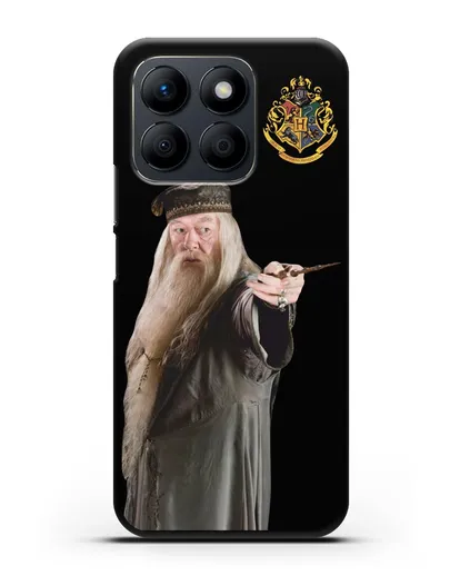 Чехол с изображением Альбуса Дамблдора силиконовый для Honor X8b