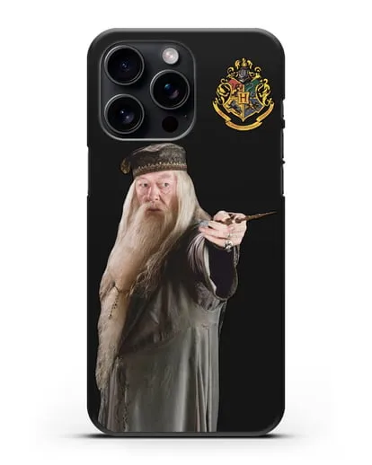 Чехол с изображением Альбуса Дамблдора силиконовый для iPhone 15 Pro Max
