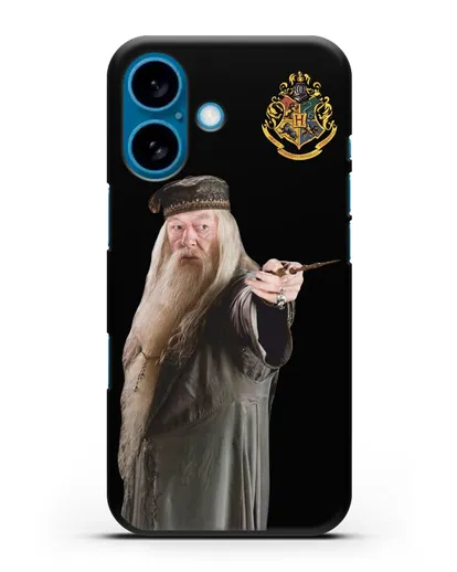 Чехол с изображением Альбуса Дамблдора силиконовый для iPhone 16
