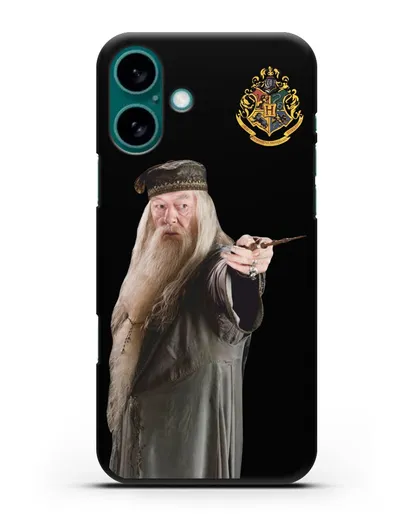 Чехол с изображением Альбуса Дамблдора силиконовый для iPhone 16 Plus