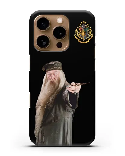 Чехол с изображением Альбуса Дамблдора силиконовый для iPhone 16 Pro